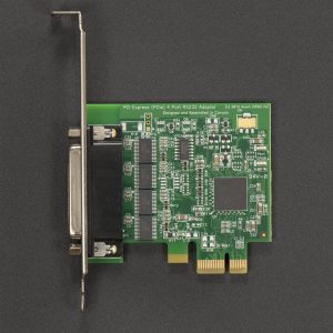 LF816KB Native PCI Express (PCIe) 4S High Speed RS232 Serial Host Adapter